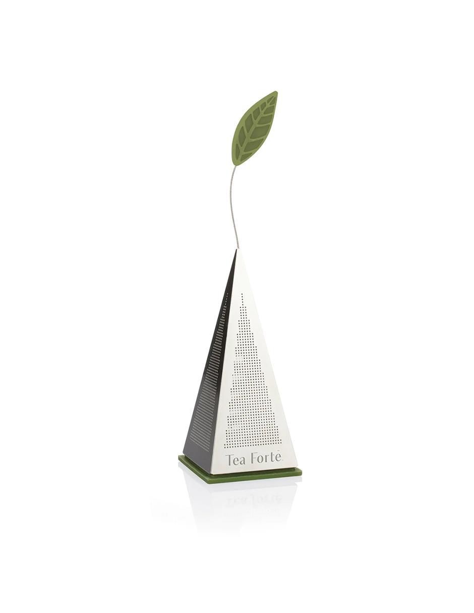 Infusor Piramide de acero inoxidable para té 2