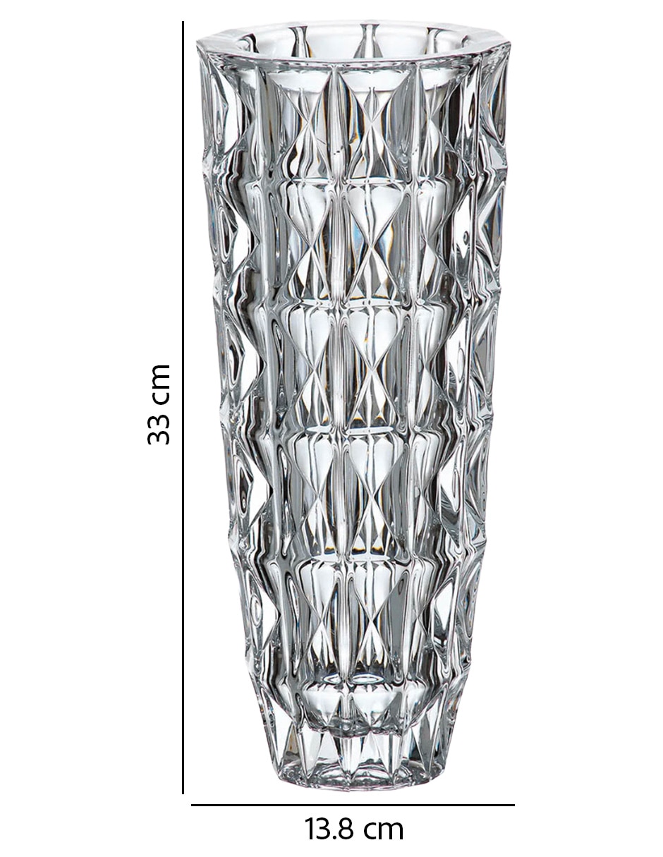 Florero Diamond de cristal 4