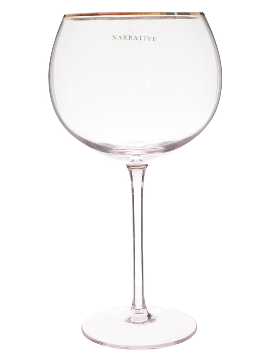 Copa para gin Rin de vidrio
