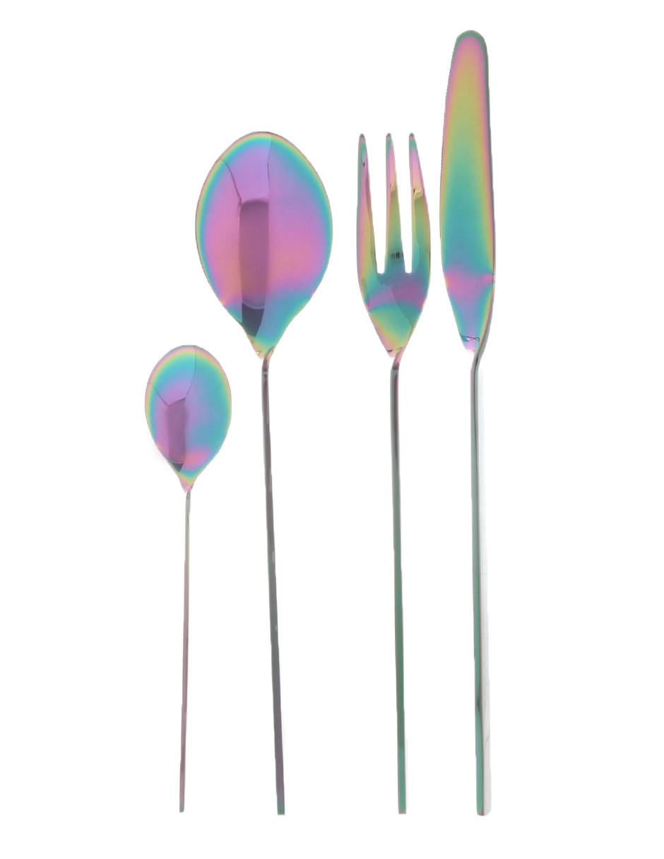Set cubiertos Malmo de acero inoxidable 16 piezas 2