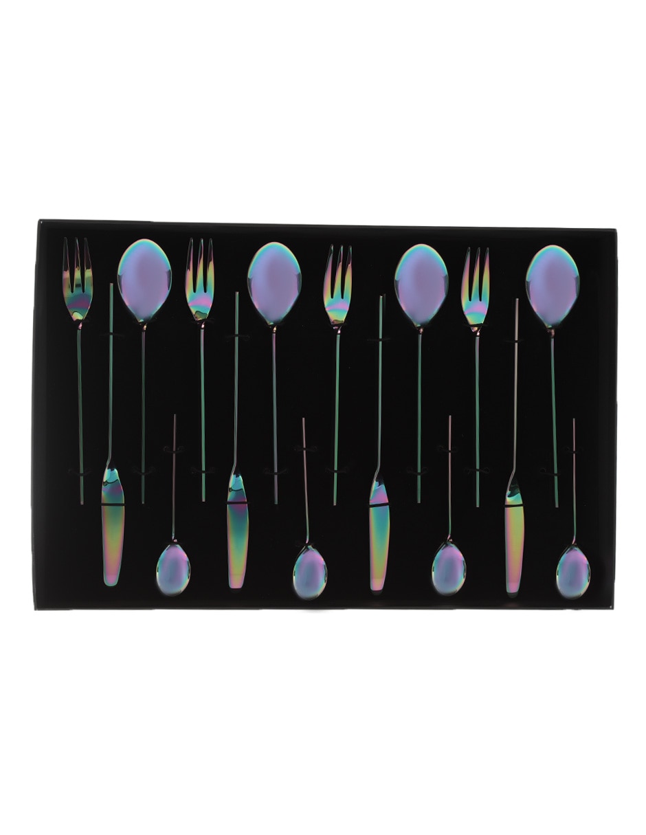 Set cubiertos Malmo de acero inoxidable 16 piezas 4