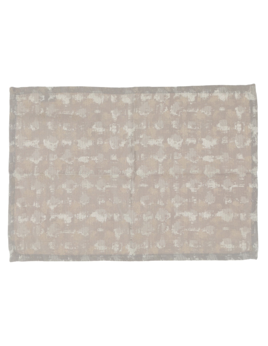 Mantel individual rectangular de poliéster Soffis 1