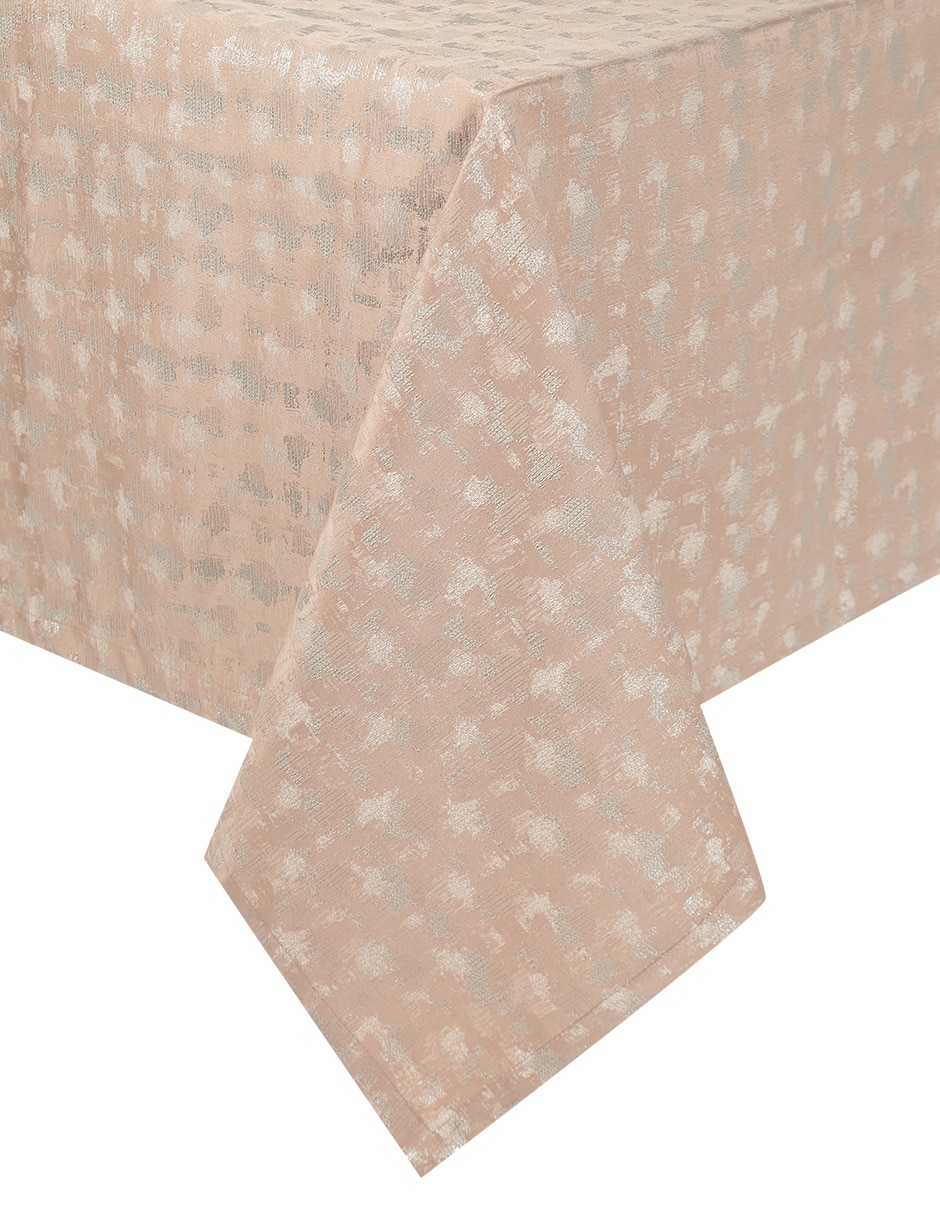 Mantel rectangular de poliéster Soffis
