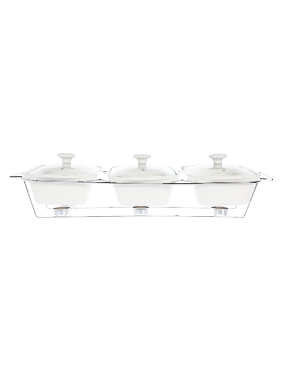Set refractario de porcelana