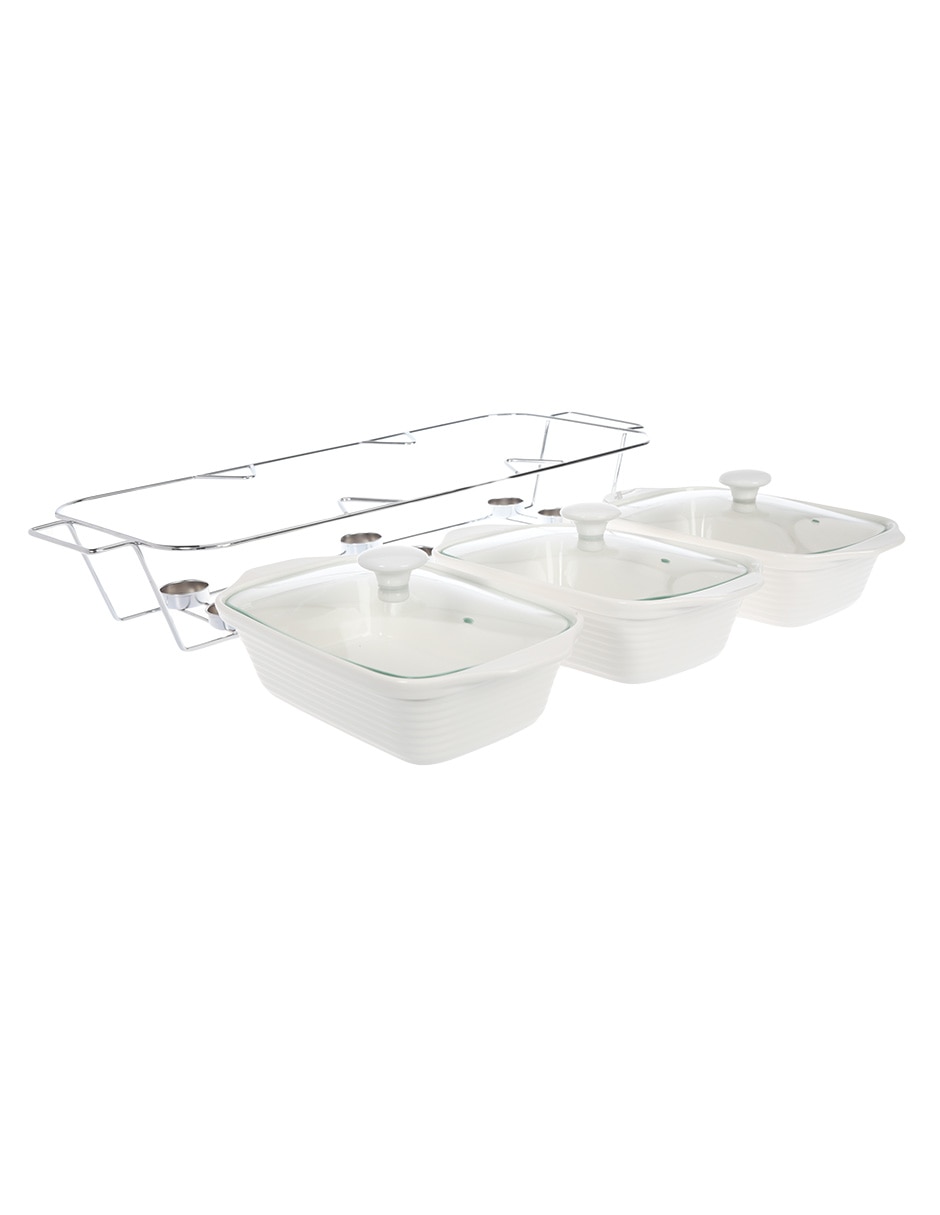 Set refractario de porcelana 3