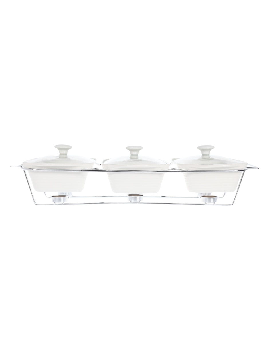 Set refractario de porcelana 6