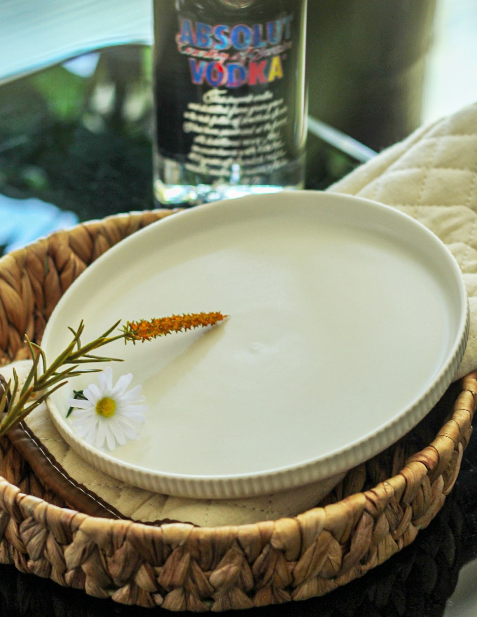Plato ensalada Stripes de porcelana 5