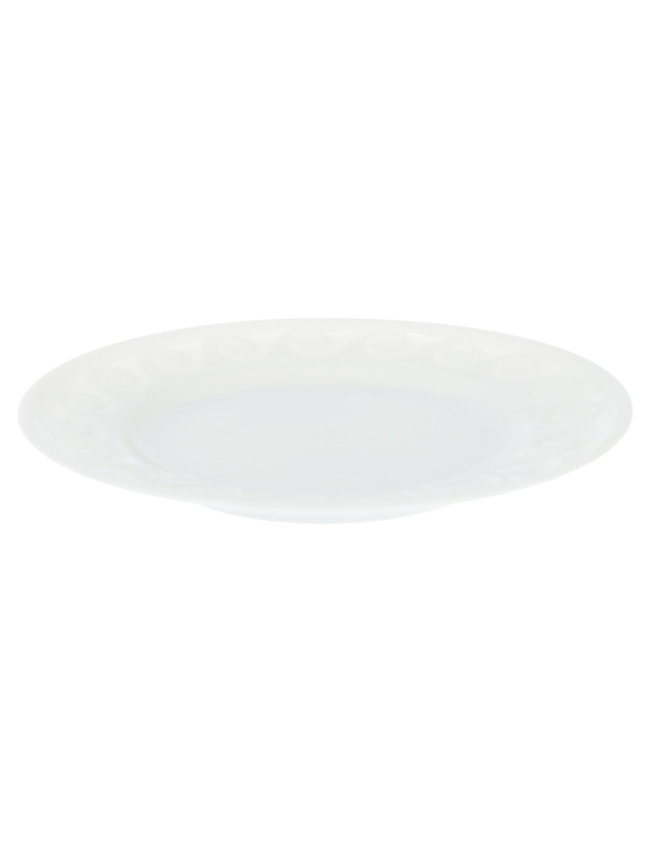 Plato pan Louvre de porcelana
