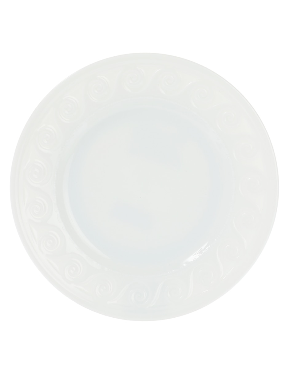 Plato pan Louvre de porcelana 2