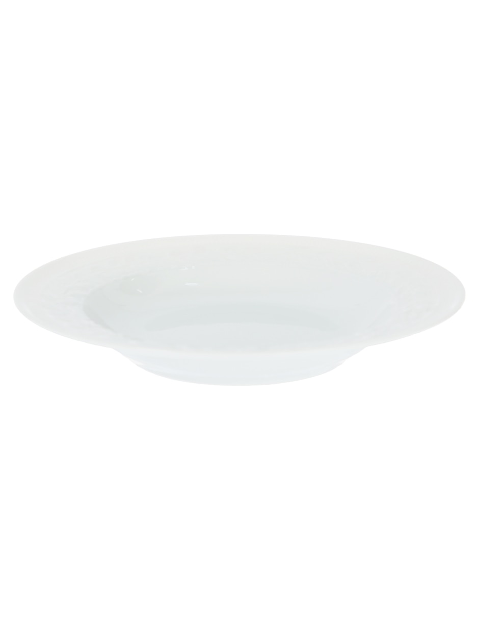 Plato sopa Louvre de porcelana