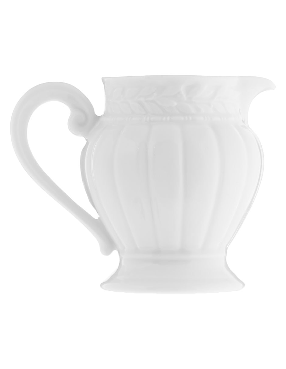 Cremera Louvre Blanc de porcelana 3