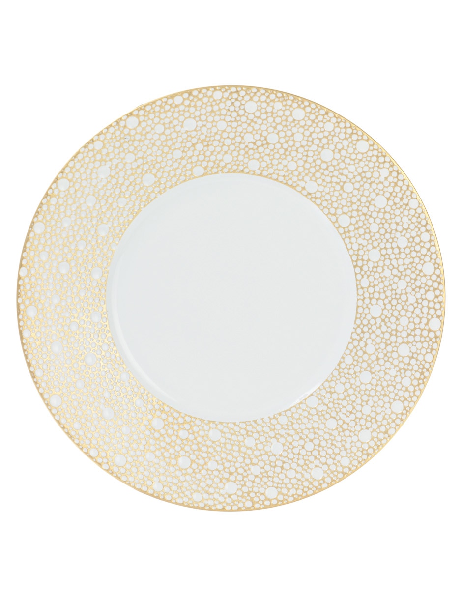 Plato ensalada Ecume Mordoré de porcelana 2
