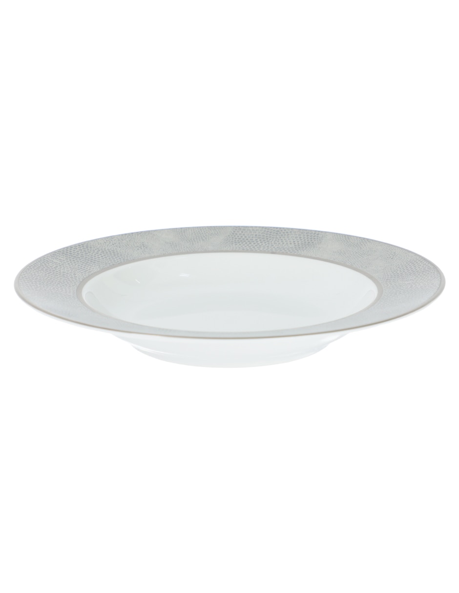 Plato sopa Sauvage de porcelana
