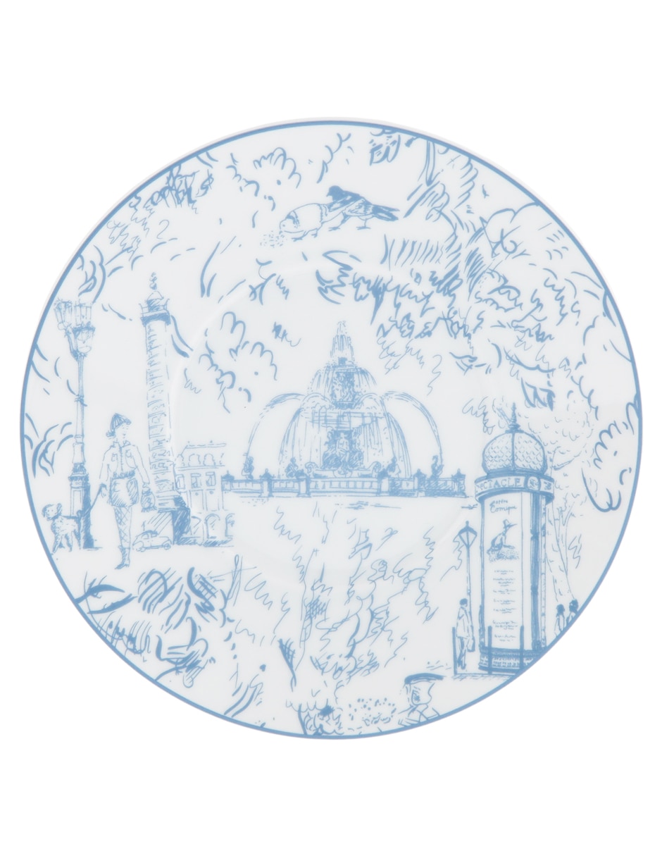 Set de tazas terno Tout Paris 8 piezas 4