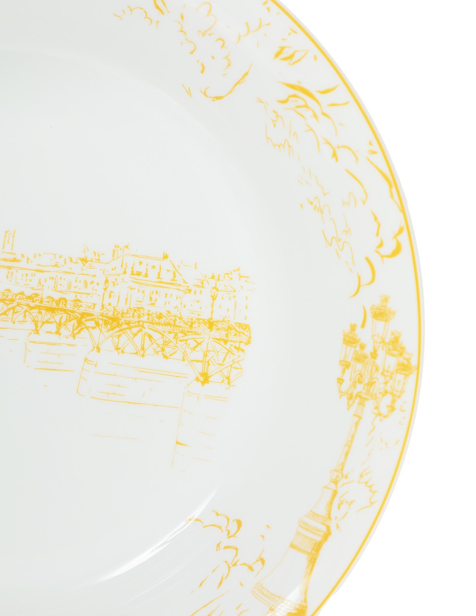 Plato hondo Tout Paris de porcelana 3