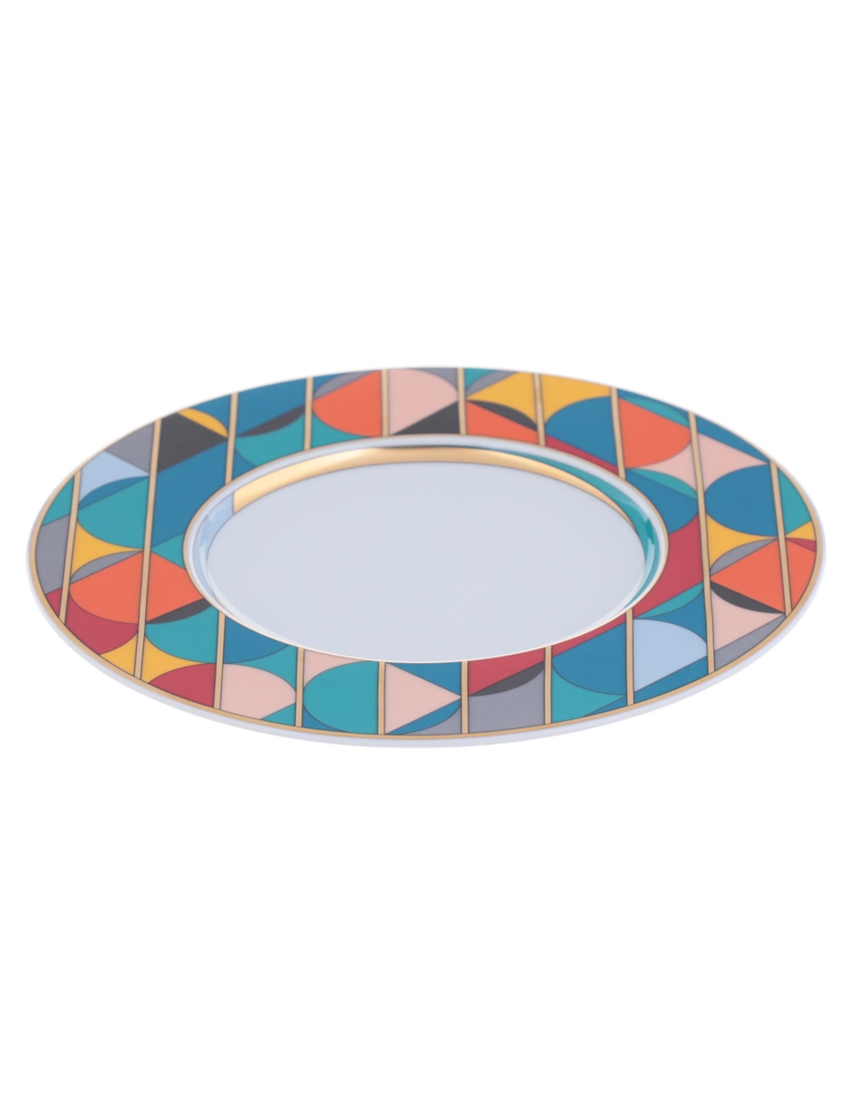Plato pan Futurismo de porcelana