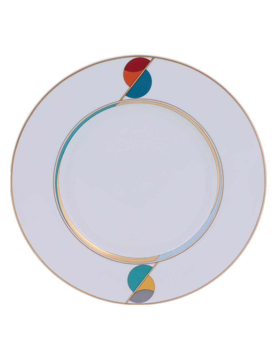 Plato trinche Futurismo de porcelana 2