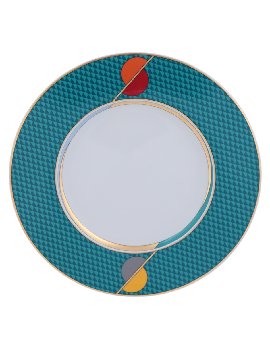 Plato postre Futurismo de porcelana 2