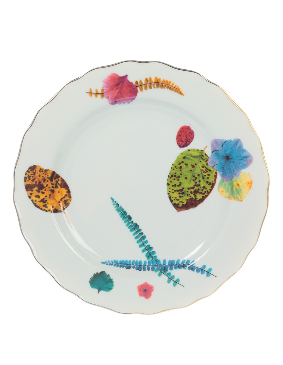 Plato pan Caribe de porcelana 2