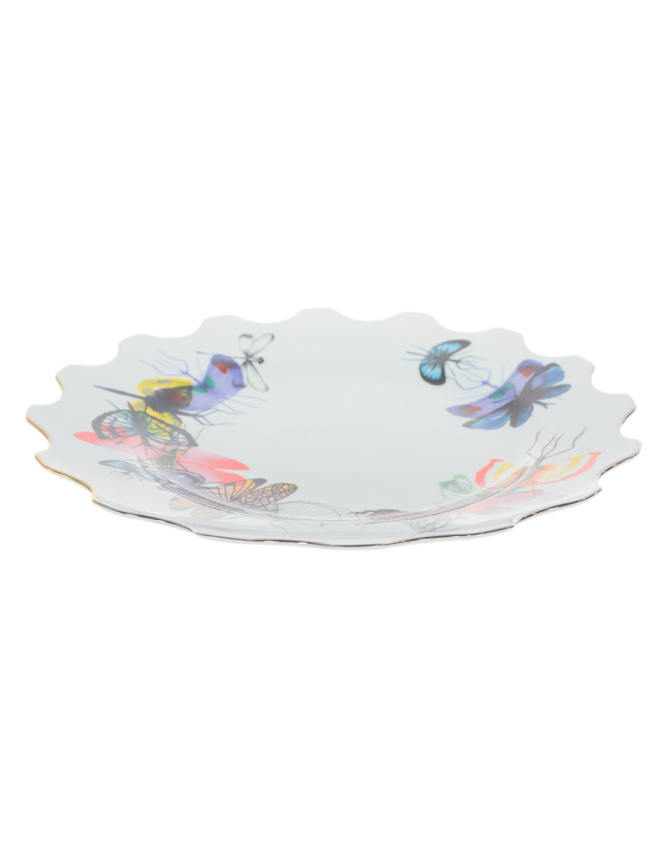 Plato trinche Caribe de porcelana Plato trinche Caribe de porcelana
