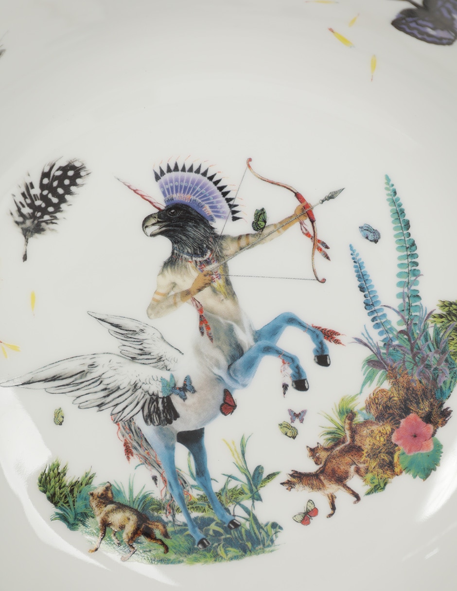 Ensaladera Caribe de porcelana 3