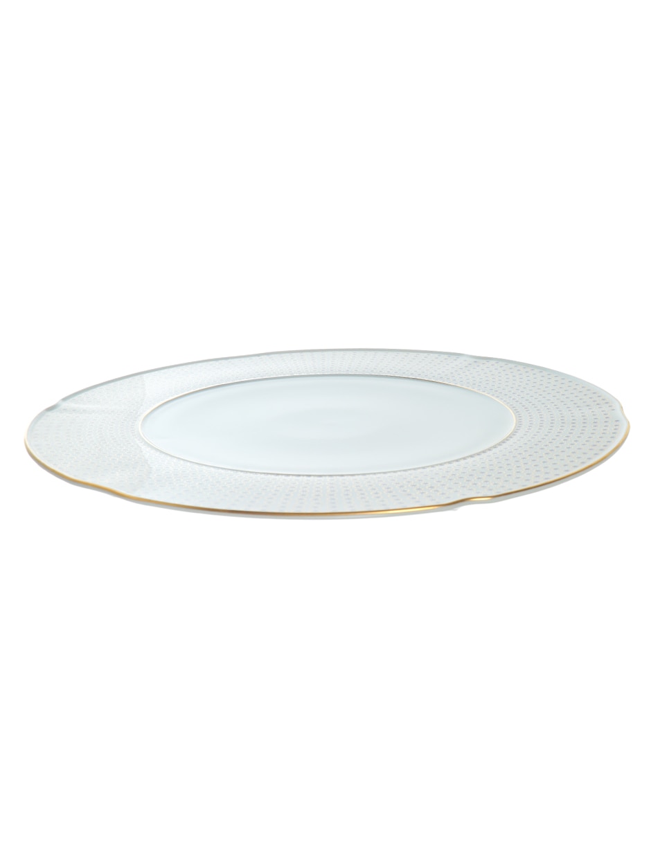 Plato base Constellation de porcelana