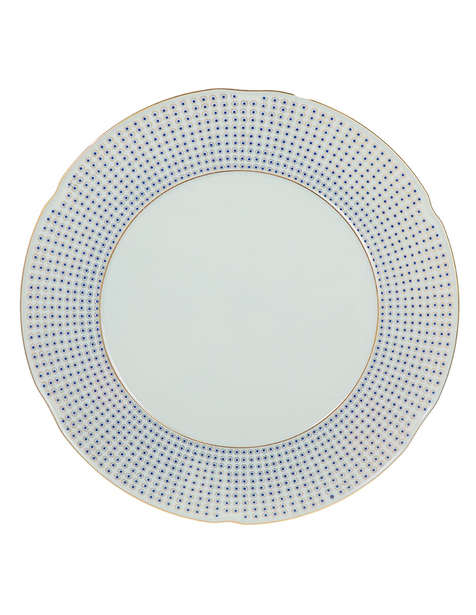 Plato base Constellation de porcelana 2