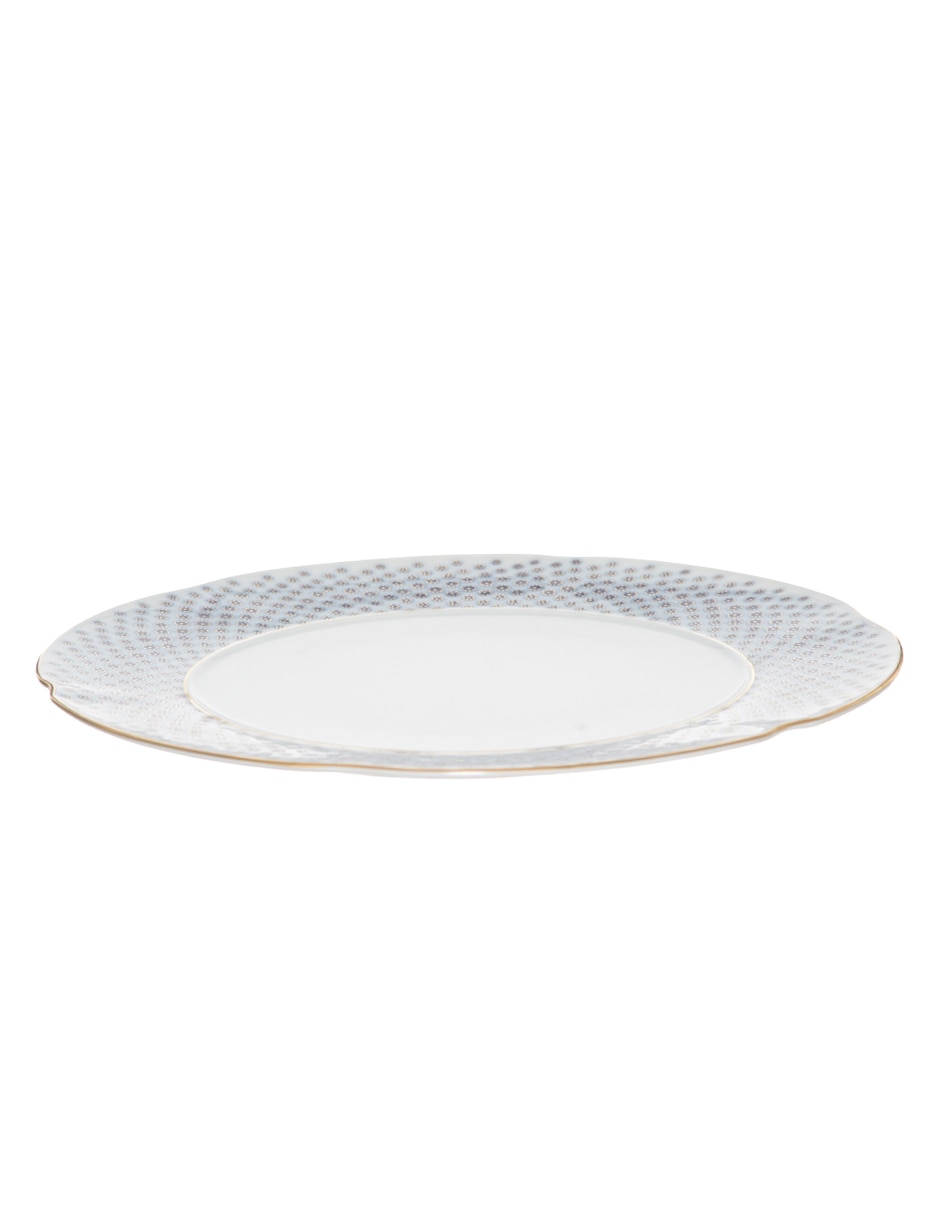 Plato trinche Constellation de porcelana