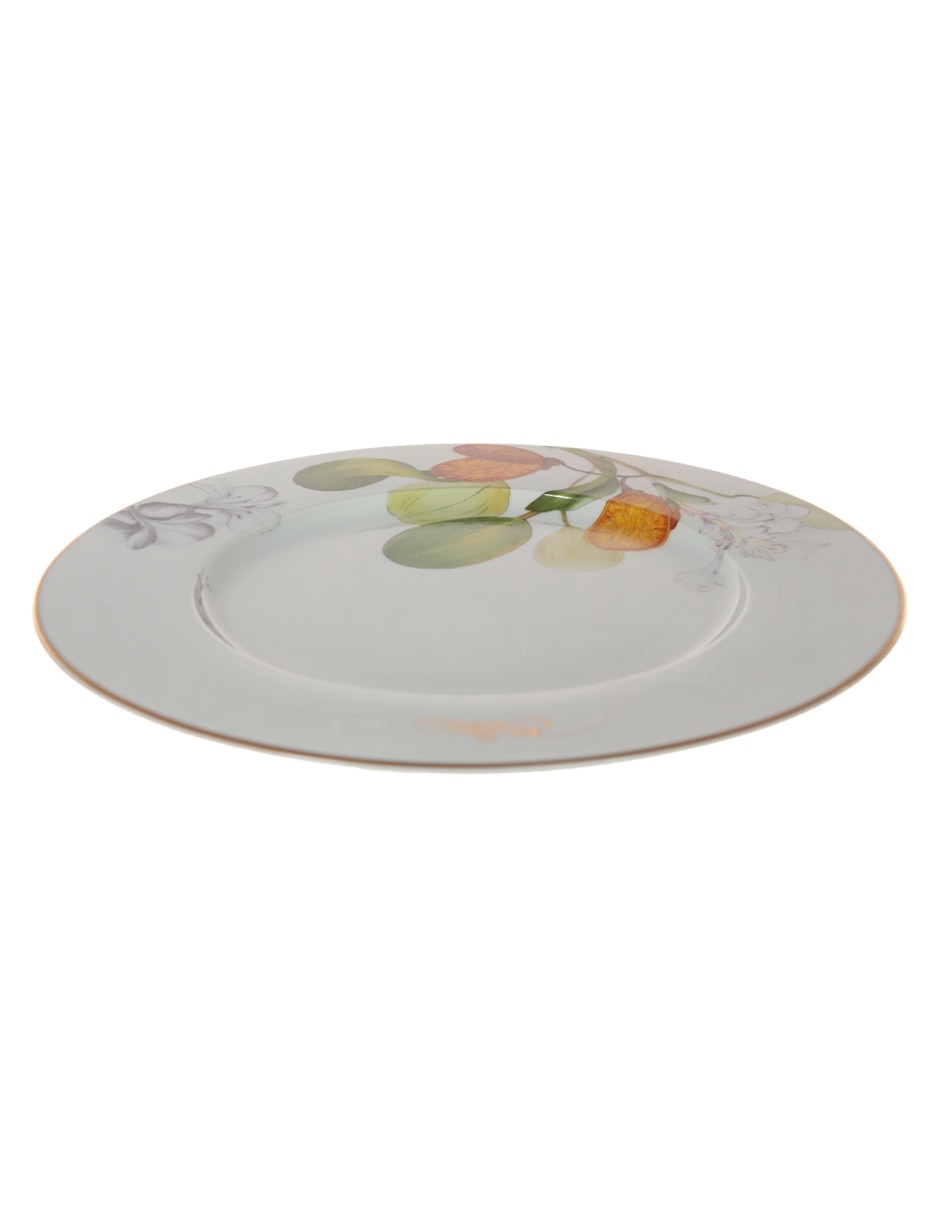 Plato trinche Amazonia de porcelana