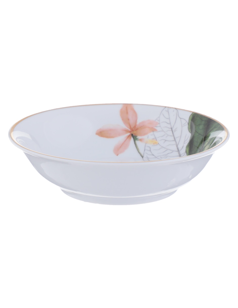 Plato fruta Amazonia de porcelana