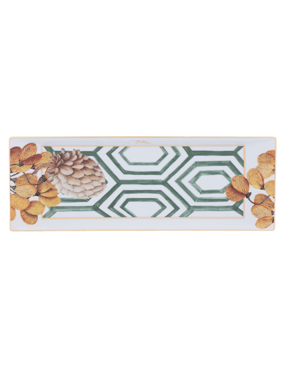 Bandeja decorativa Amazonia de porcelana 3