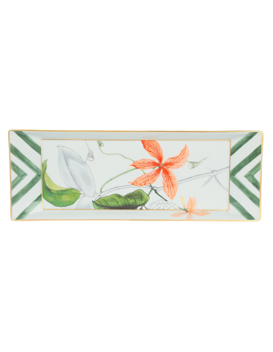 Charola multiusos Amazonia de porcelana 2