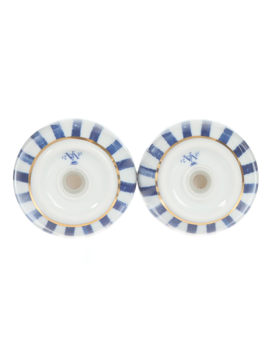 Set salero y pimentero Transatlántica de porcelana 5