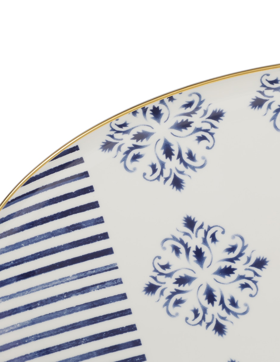 Platón Transatlántica de porcelana 3