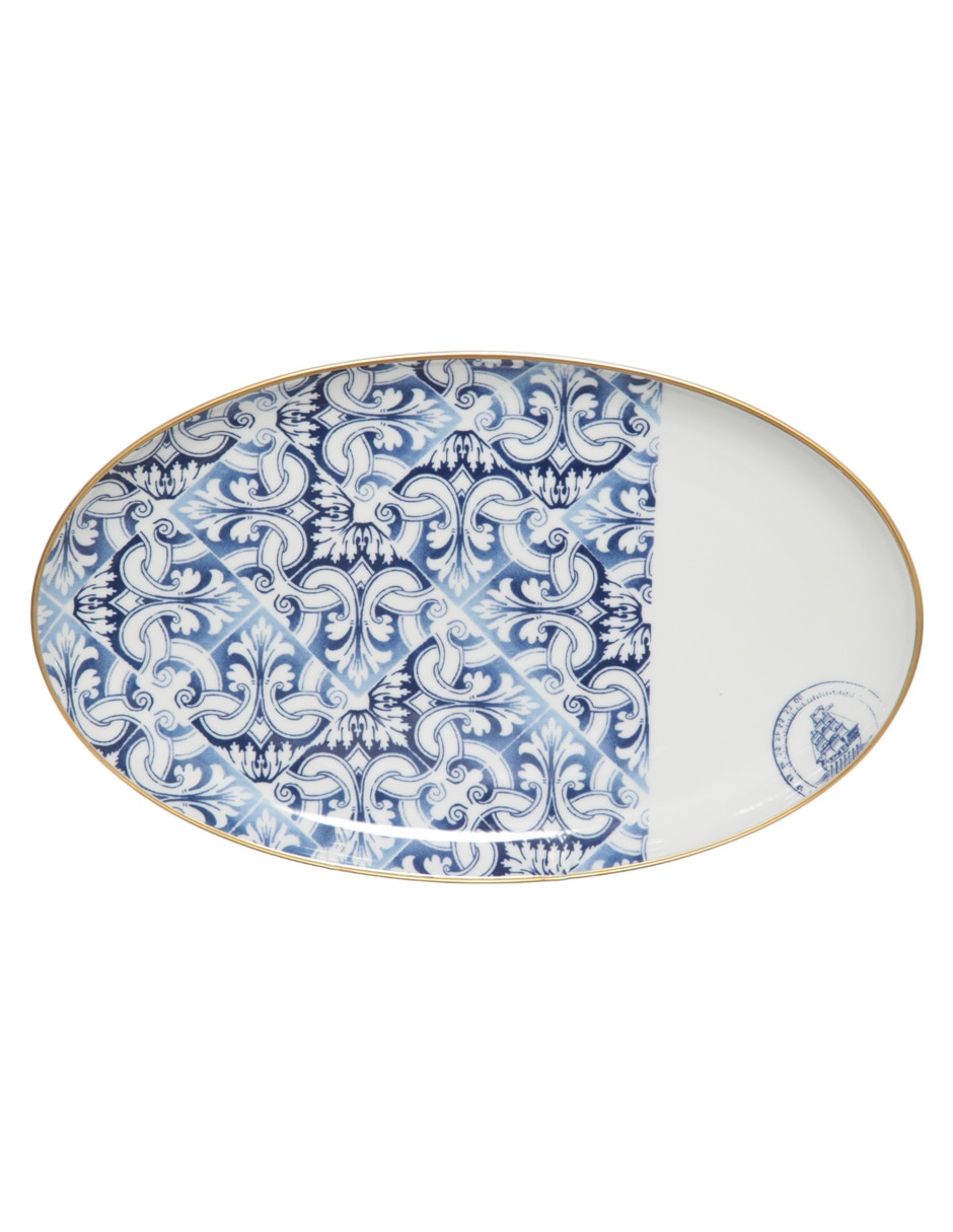 Platón Transatlántica de porcelana 2