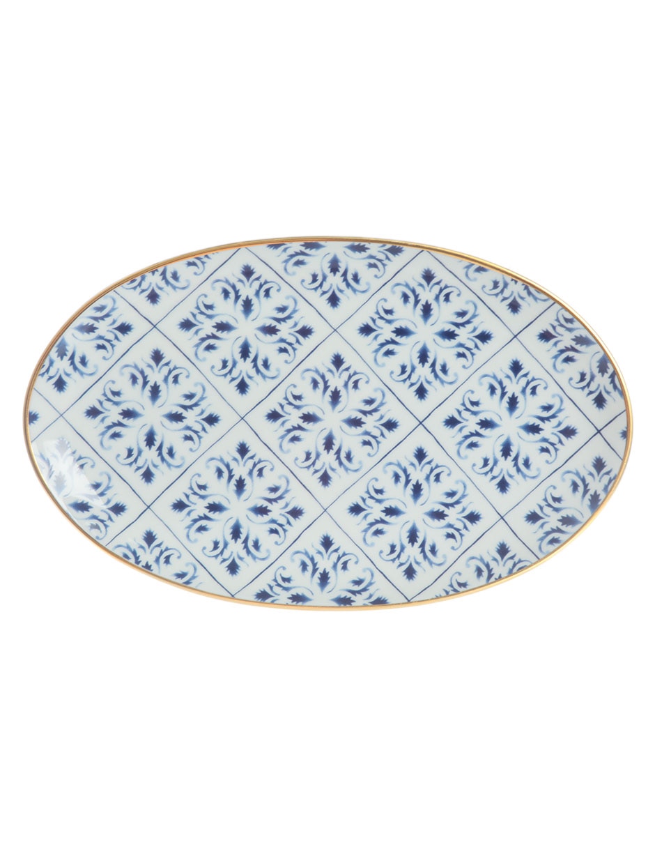 Platón Transatlántica de porcelana 2