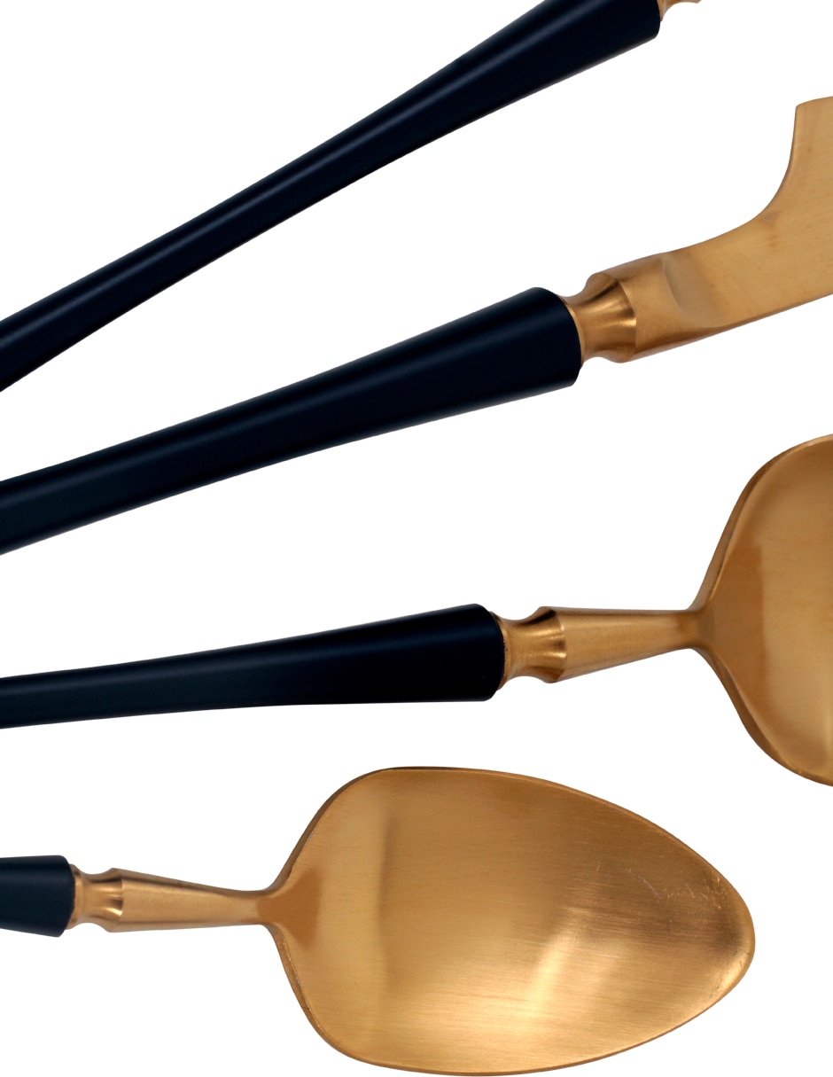 Set cubiertos Carmelo de acero inoxidable 16 piezas 4