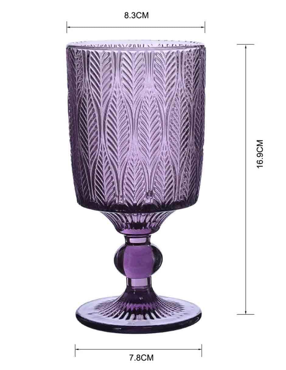 Copa para vino tinto de vidrio 3