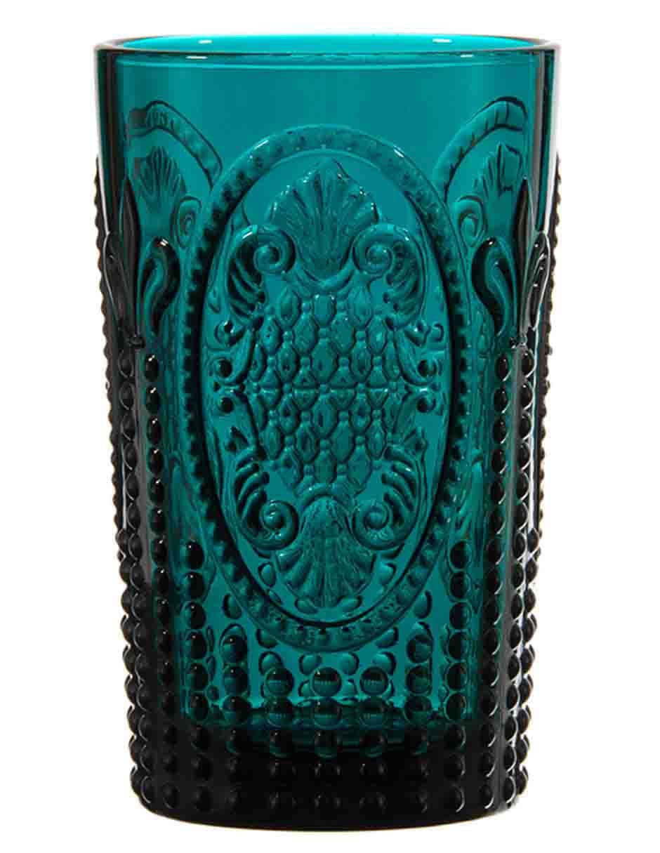 Vaso Blublu de vidrio