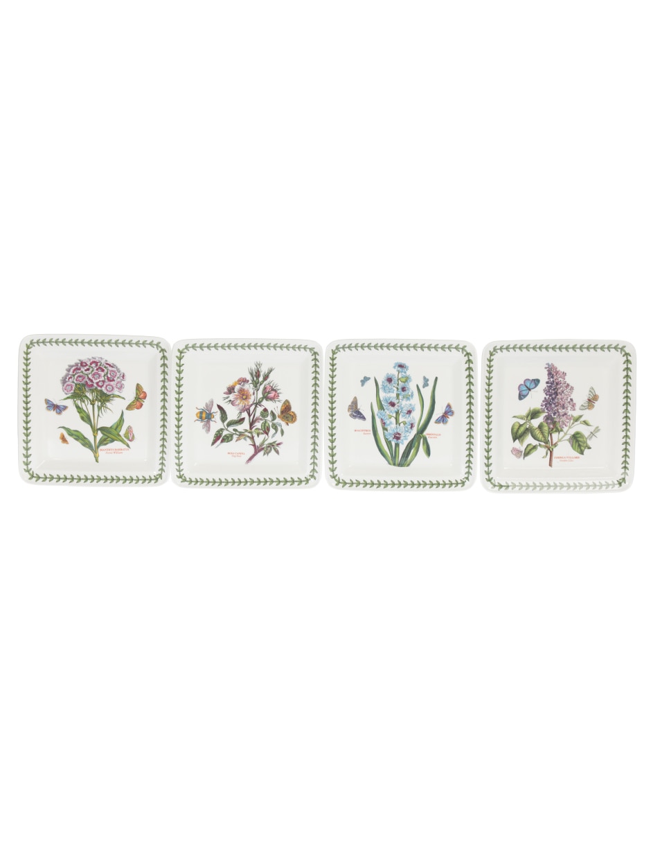 Vajilla cerrada botanic garden de porcelana para 4 personas 7