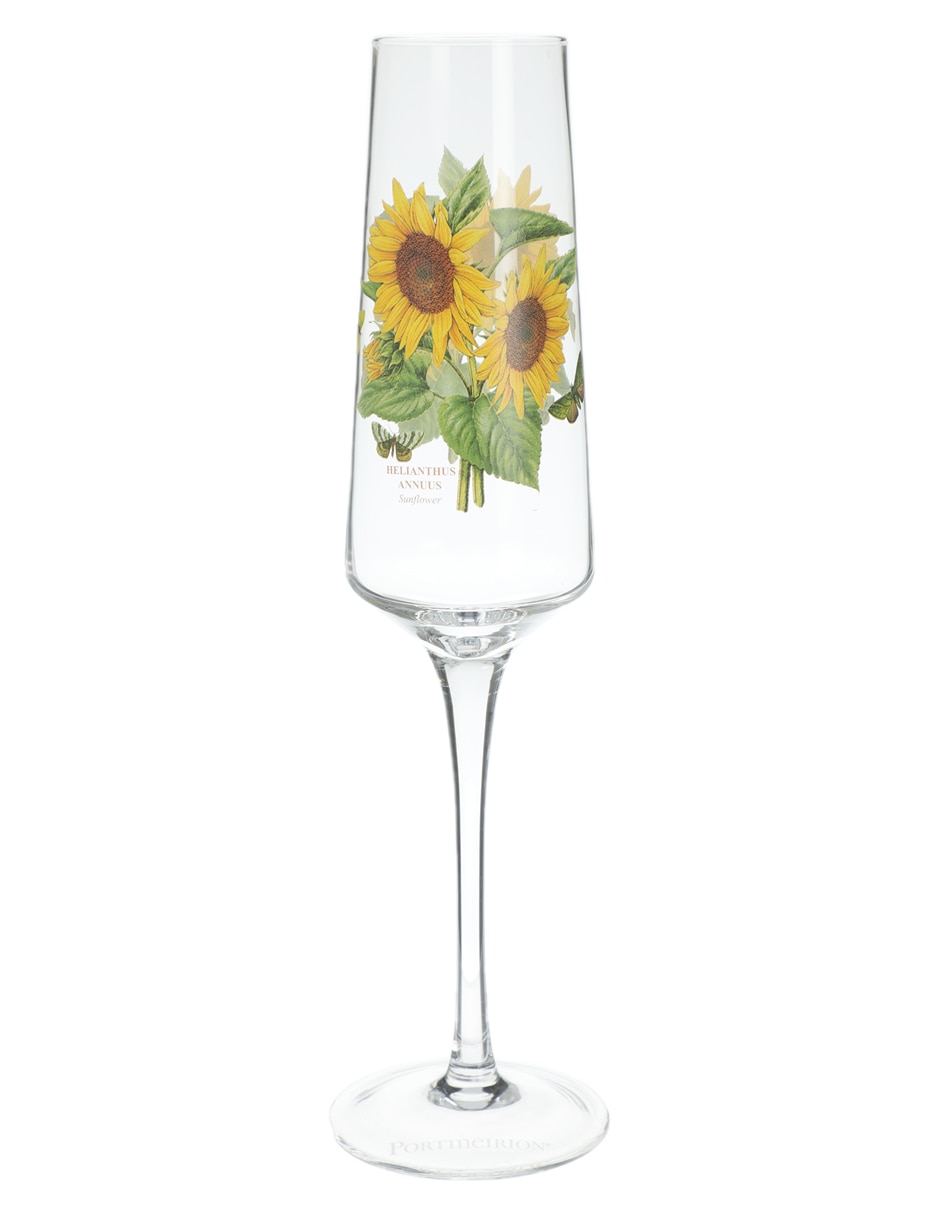 Set de copas para flauta Botanic Garden de cristal 2