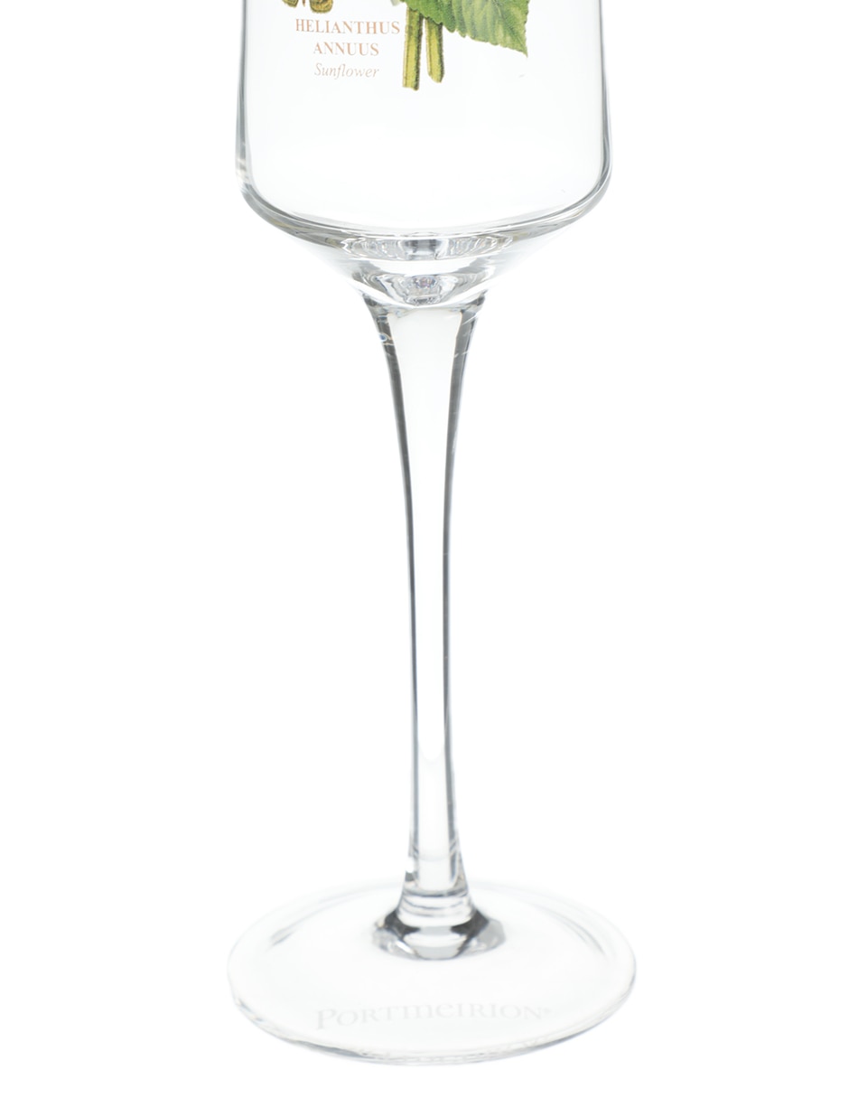 Set de copas para flauta Botanic Garden de cristal 4