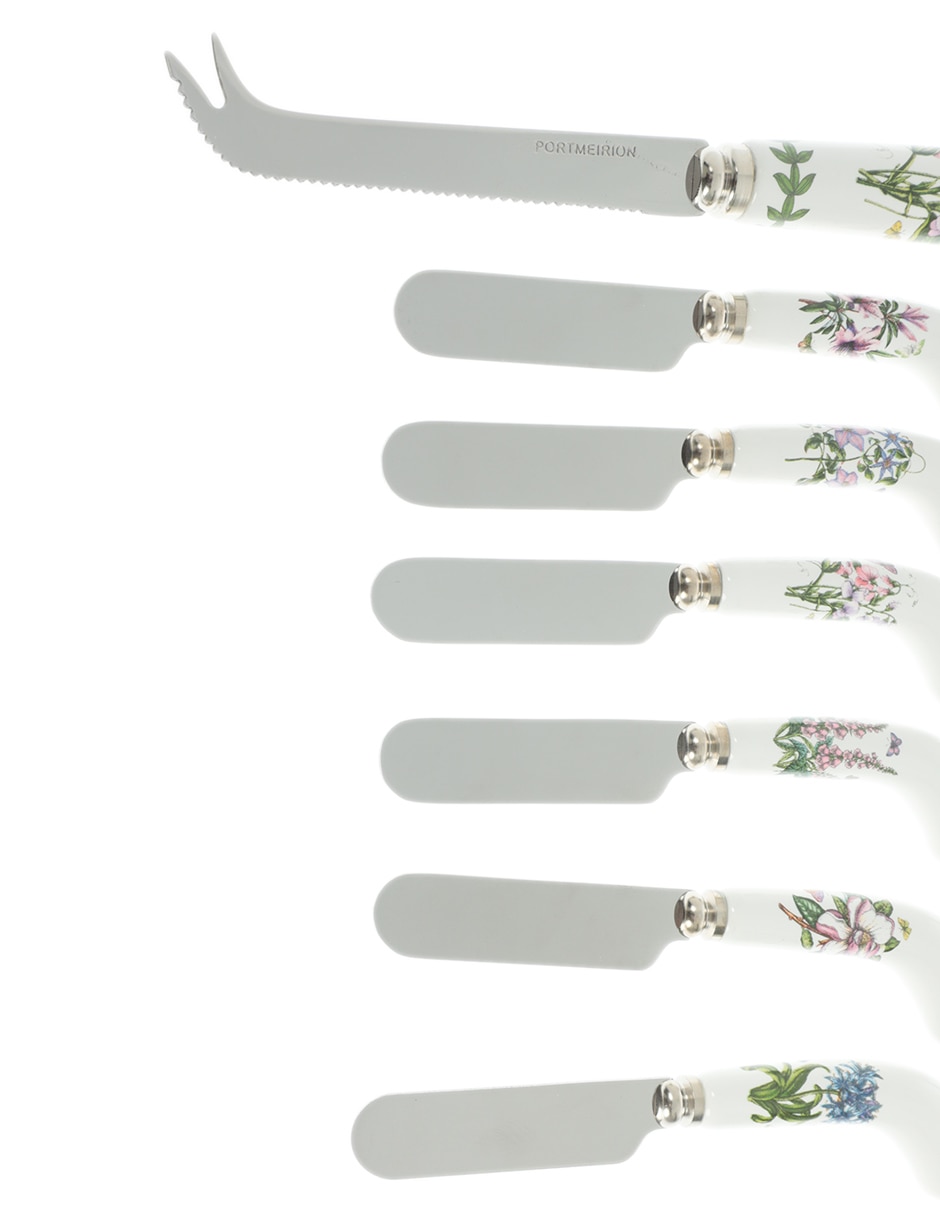 Set de cuchillos para quesos botanic garden 7 piezas 2