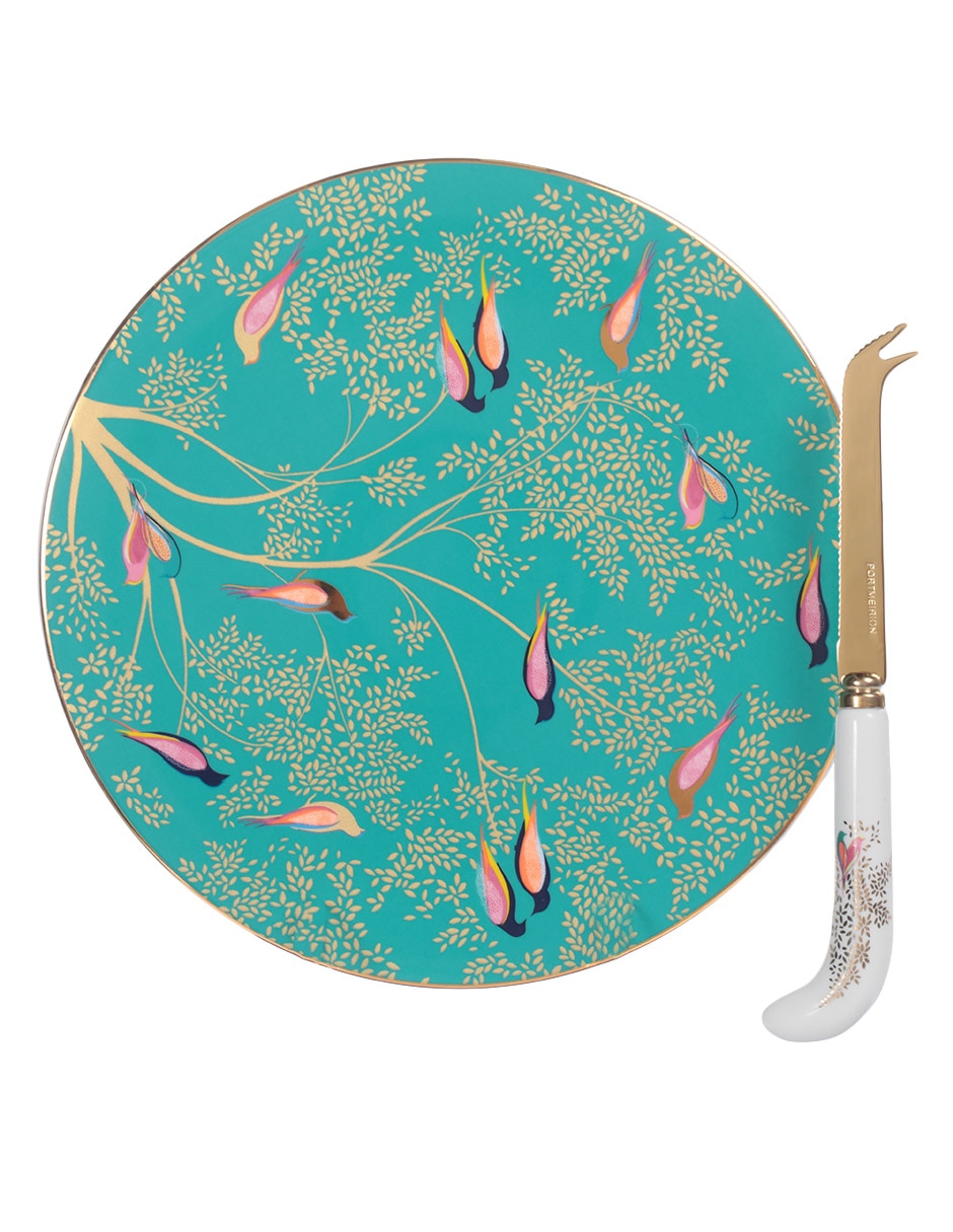 Plato Sara Miller de porcelana