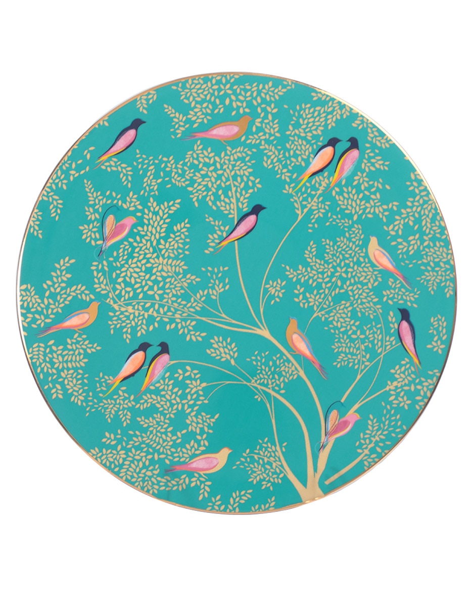 Plato Sara Miller de porcelana 3