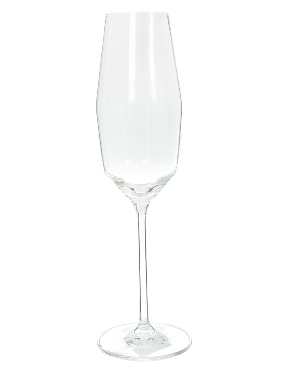 Copa para champán de cristal