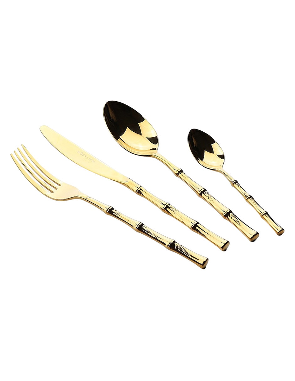 Set cubiertos de acero inoxidable 24 piezas