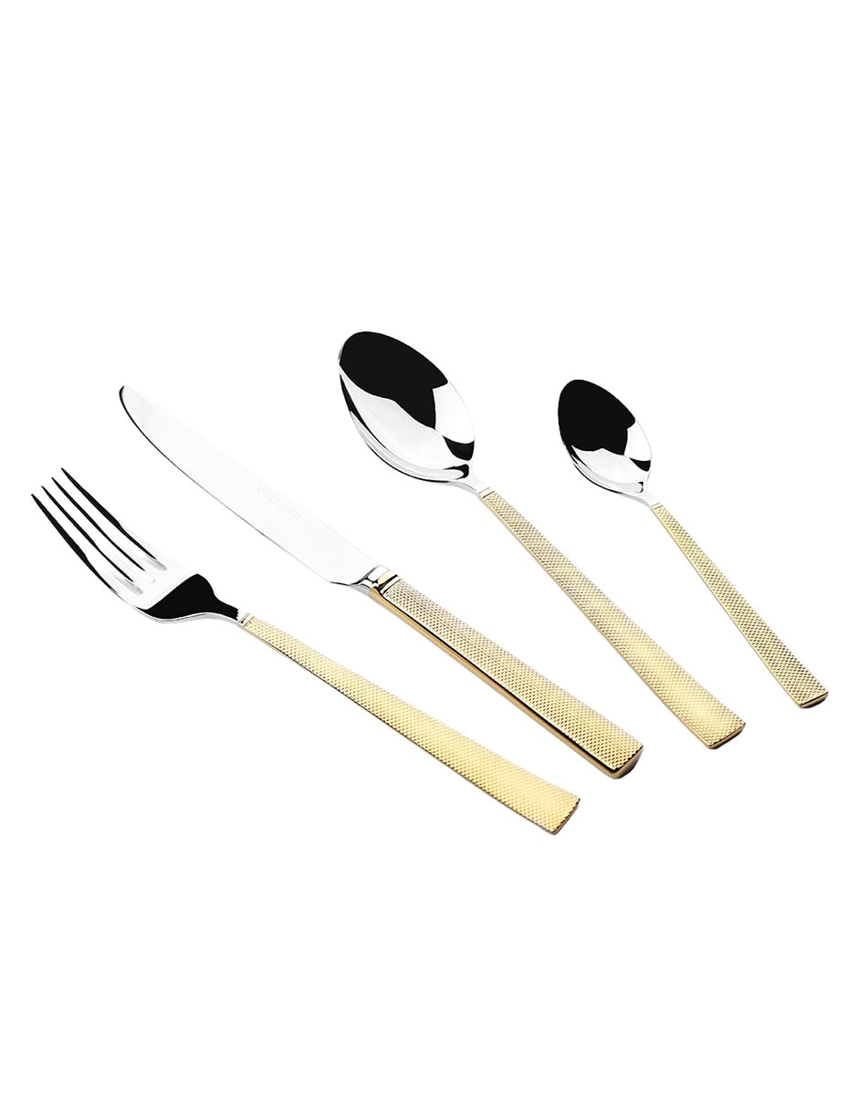 Set cubiertos de acero inoxidable 24 piezas