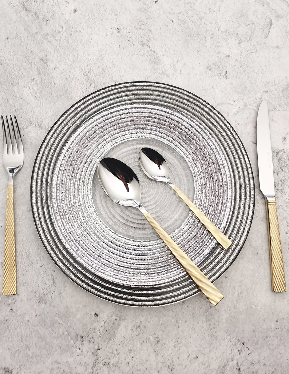 Set cubiertos de acero inoxidable 24 piezas 4