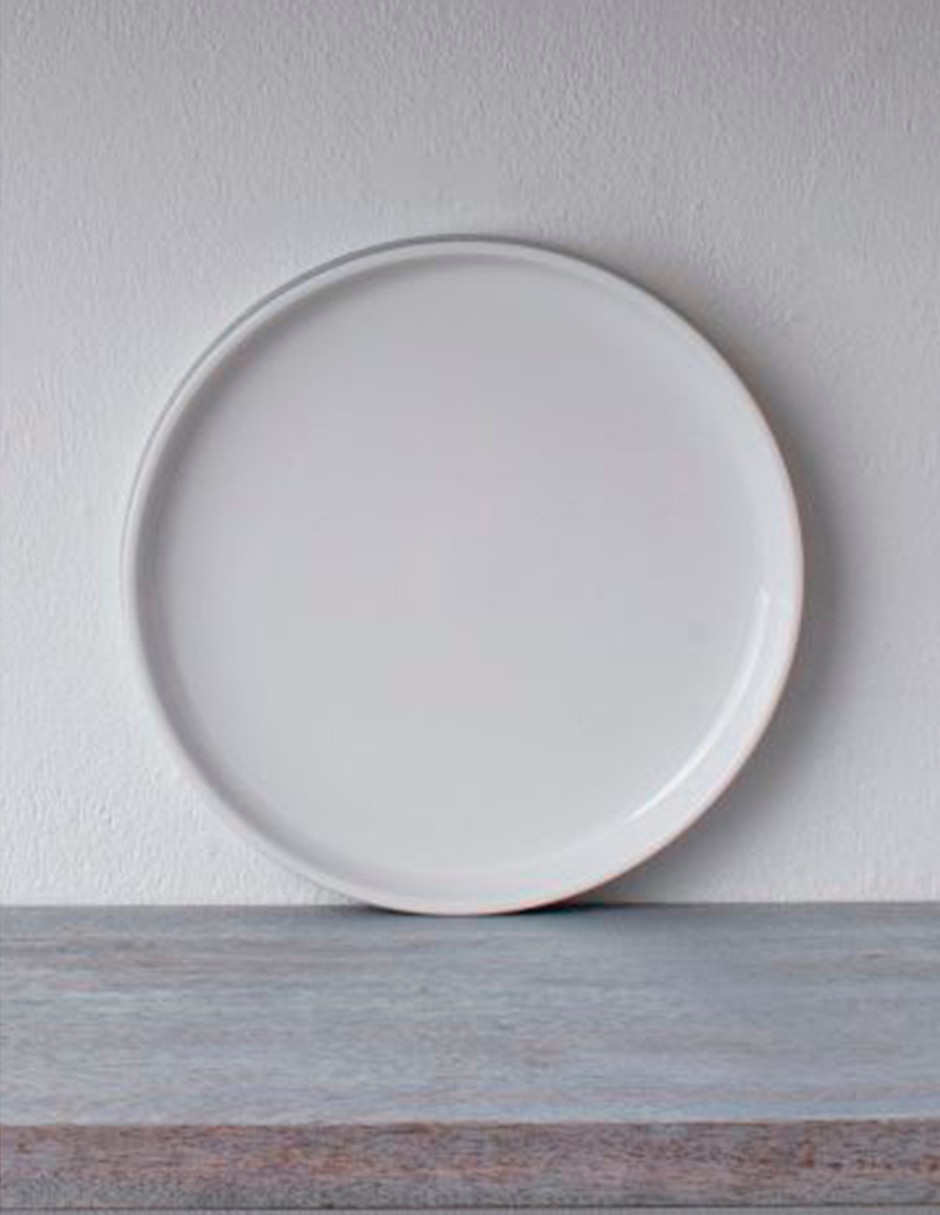 Plato ensalada Stax Ombre Jet de porcelana 3